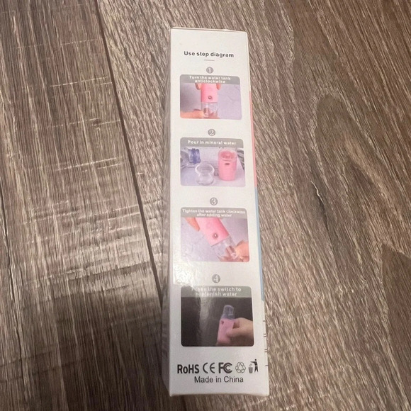 Face Hydration Sprayer USB Nano Facial Mister Handy Cool Mist Spray Machine NEW! - Picture 4 of 4